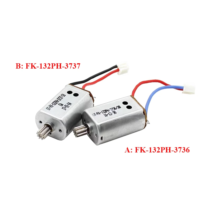 OT-FK-132PH Mini 132 motore DC 7.4V 39000RPM ad alta velocità forte motore elettrico magnetico 9 denti ingranaggio giocattolo fai da te RC Drone