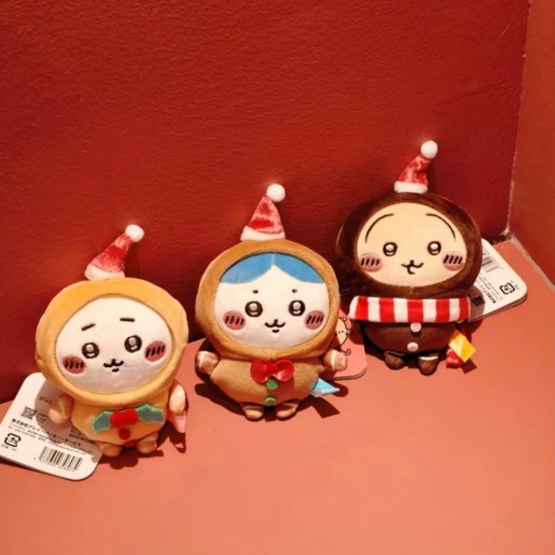 Chiikawa Usagi Kawaii Anime Cartoon Pendant Gingerbread Man Doll Hanging Ornaments New Year Gift Fashion Exquisite Beautiful