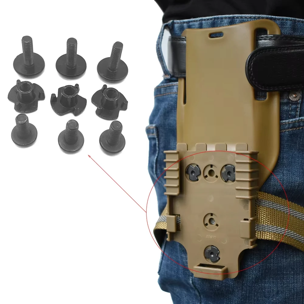 5/10 مجموعة QLS منصة مسامير عالية الجودة مفيدة المسمار المكسرات والمسامير ل QLS 19 22 بندقية الحافظة محول منصة مسامير #5