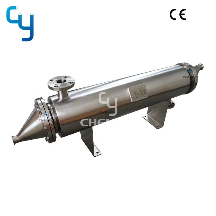 Stainless Steel Sanitary Shell and Tube Heat Exchanger for Heating and Cooling of WFI and PW Water