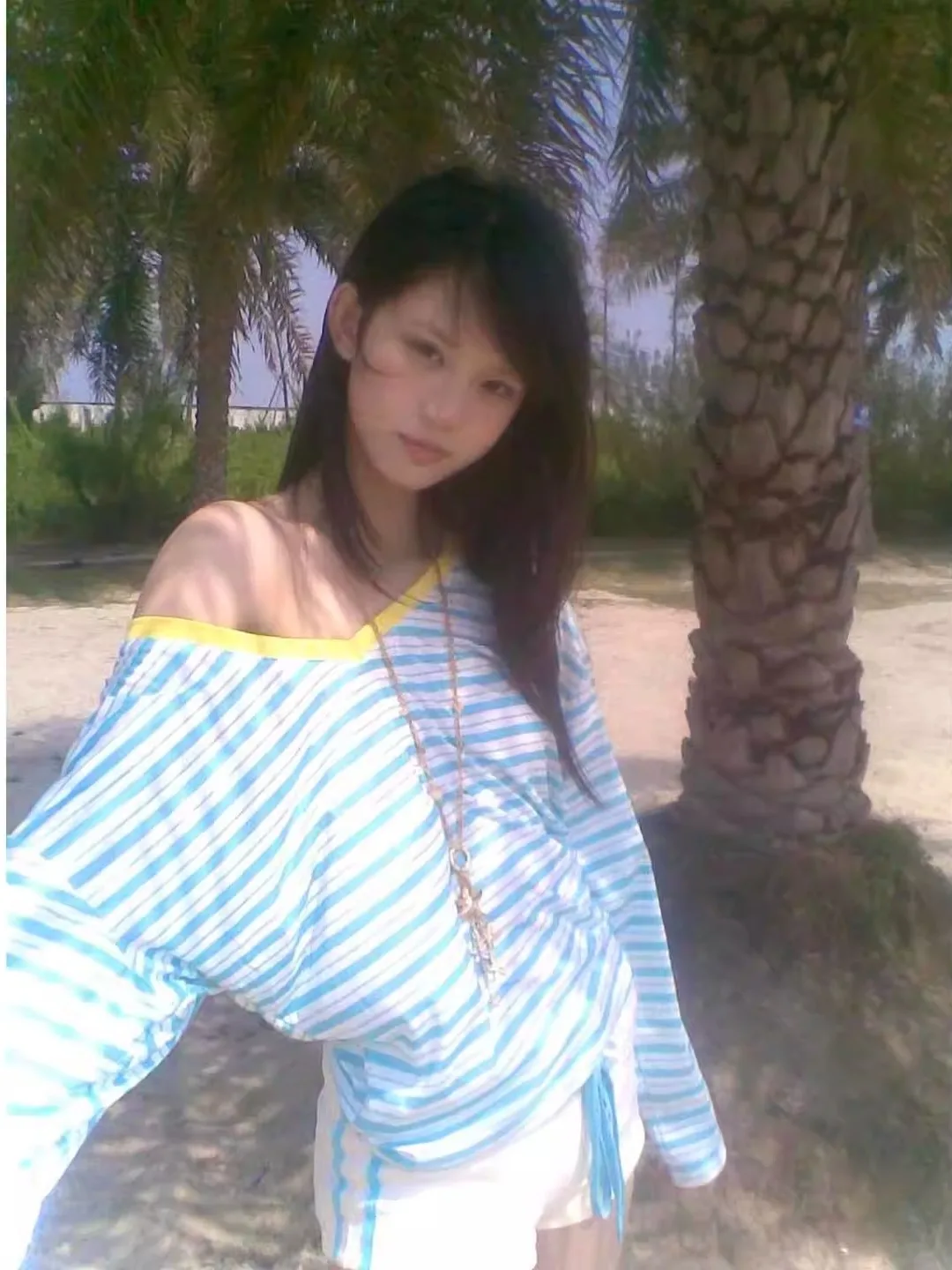 الأمريكية كسول Sle تي شيرت مخطط المرأة الصيف Vaion على الوجهين ارتداء Sunade فضفاض عادية طويلة Sve