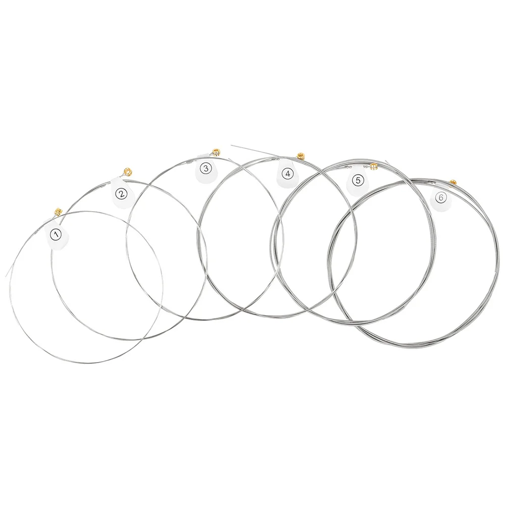 6 قطعة سلاسل الغيتار المعادن الصوتية الغيتار الشعبي الملحقات تكنولوجيا دقيقة استبدال الرنين المتجانس