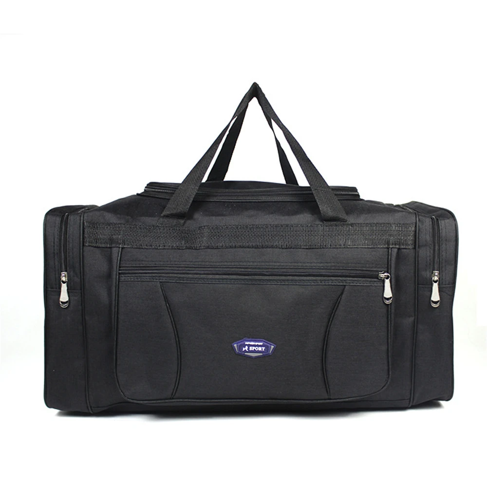 Sacos de viagem impermeáveis Oxford para homens, bagagem de mão, grande capacidade, Weekend Duffle Bag, novo