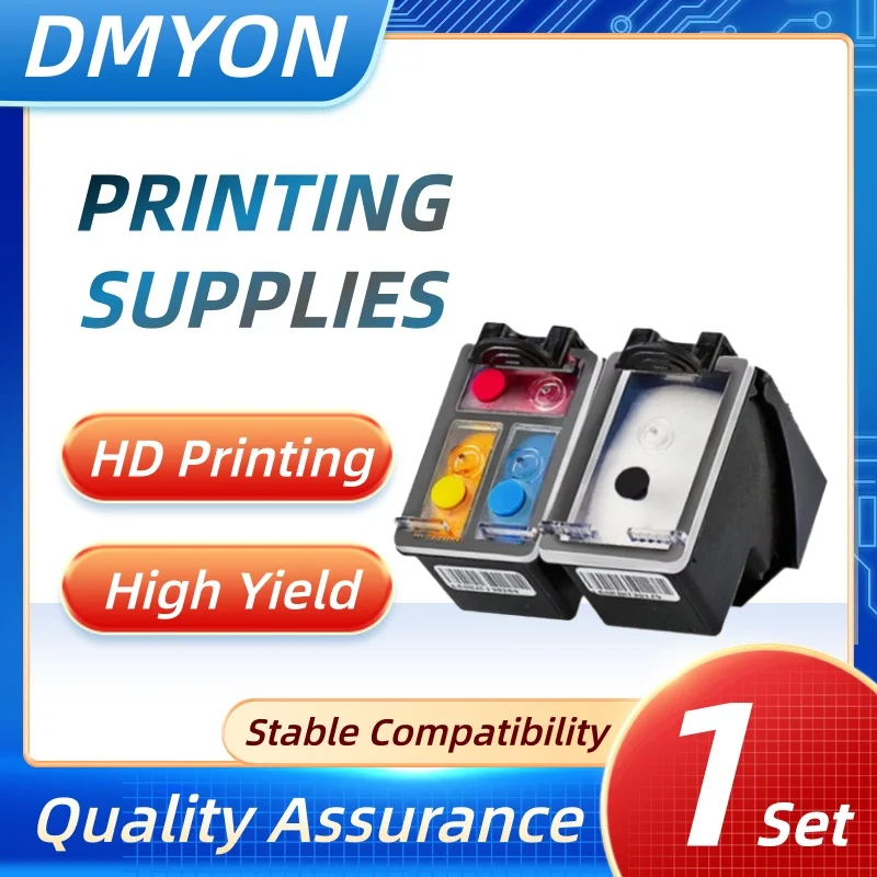 

DMYON 664XL Compatible for HP Deskjet 3635 3636 3638 3700 3775 3776 3778 3785 3835 2675 2678 Printer for hp664 Ink Cartridge 664