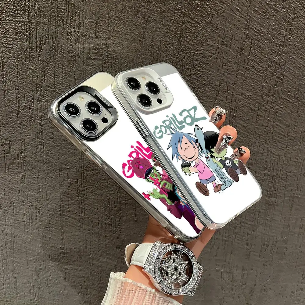 G-Gorillaz Phone Case For IPhone 17 16 15 14 13 12 11 Pro Max Plus 17 Air Max Shockproof Matte Back Cover