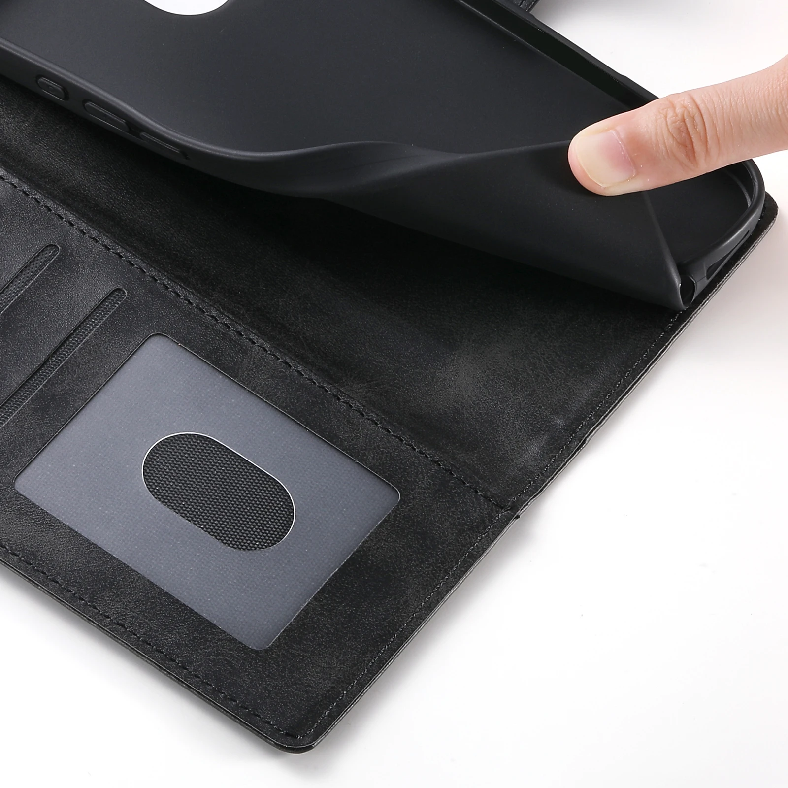 بلون الجلود قضية الهاتف لسامسونج غالاكسي A17 A07 A56 A36 A26 A16 A55 A35 A25 A15 A05 A54 A34 A14 A24 5G غطاء الوجه