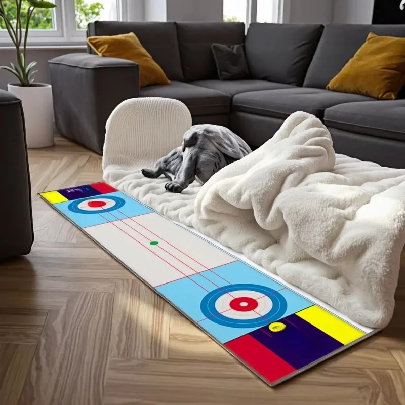 Dry Land Curling Set for Children Sports Entertainment Home Curling for Kids Children's Curling Equipment