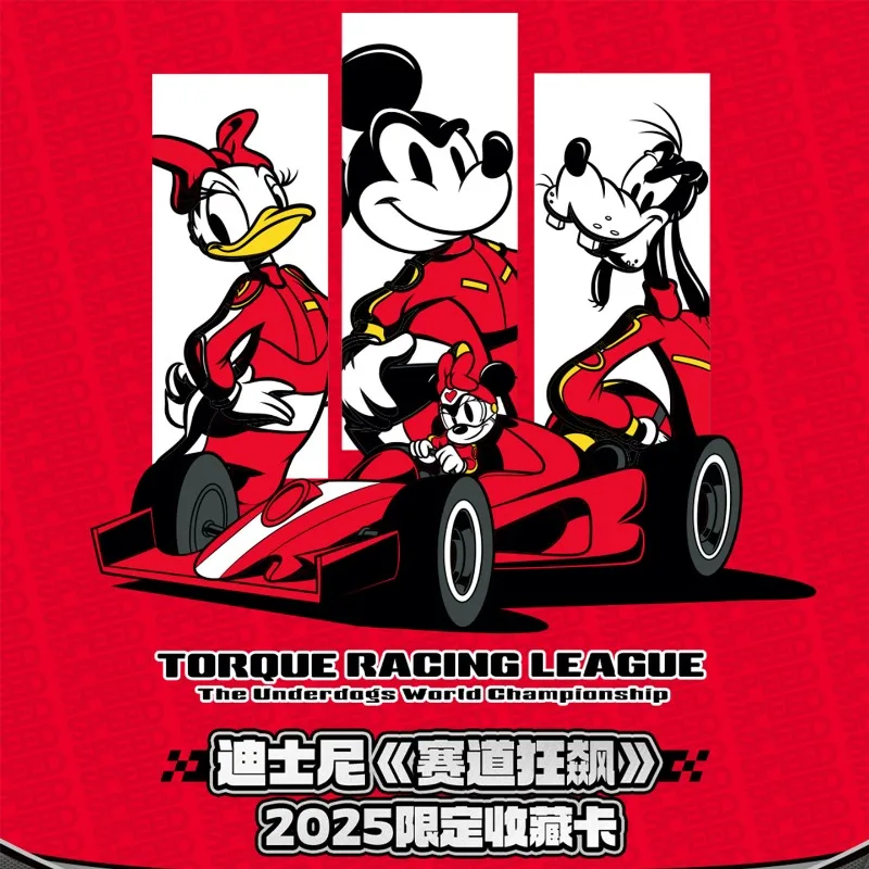 

Disney genuine track racing limited collection card Mickey Minnie anime peripheral children toy collection birthday gift series