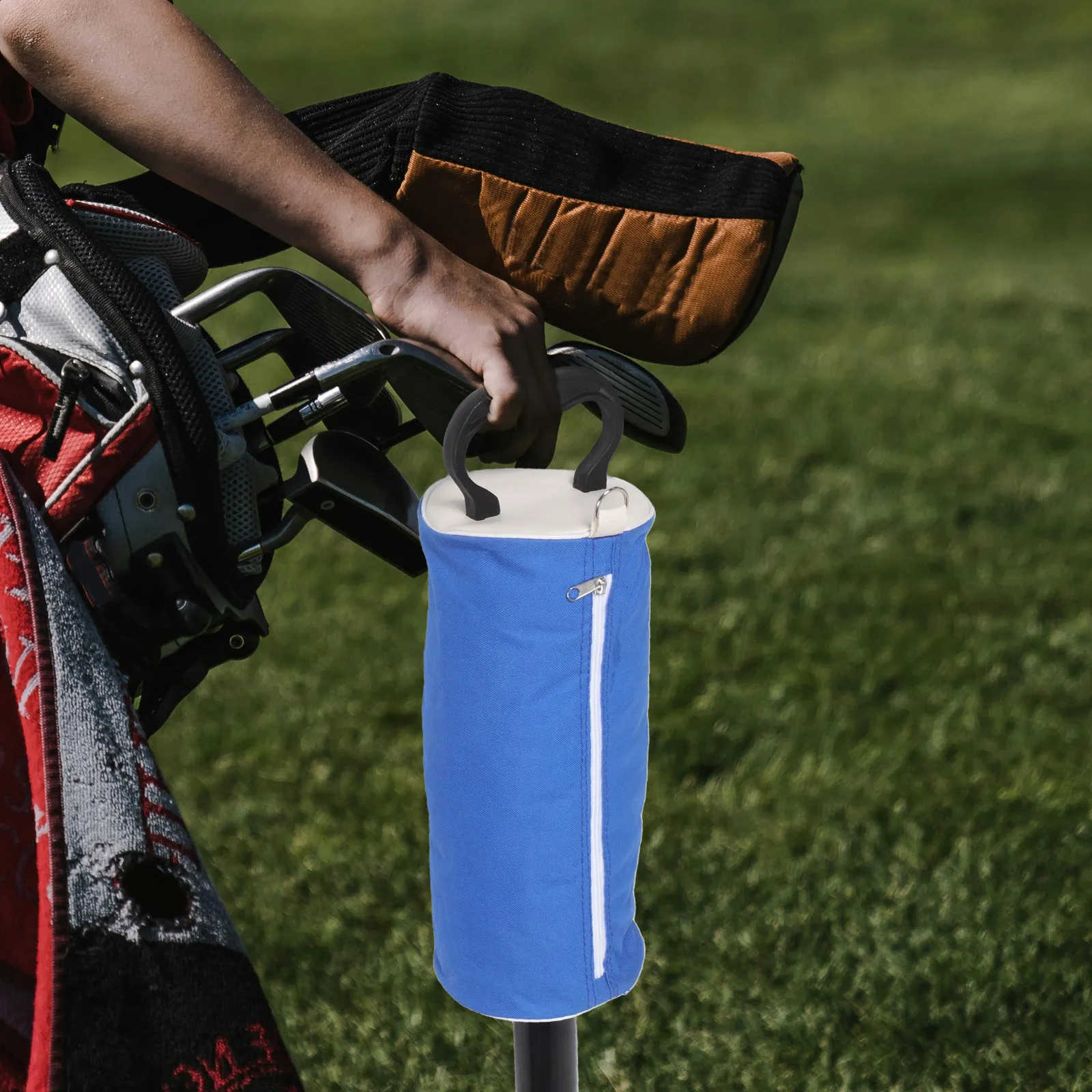 حقيبة منتقي كرة الجولف المحمولة القابلة للفصل، مقبض حمل، مجموعة الحقيبة، ملحقات ممارسة كرة الجولف #6