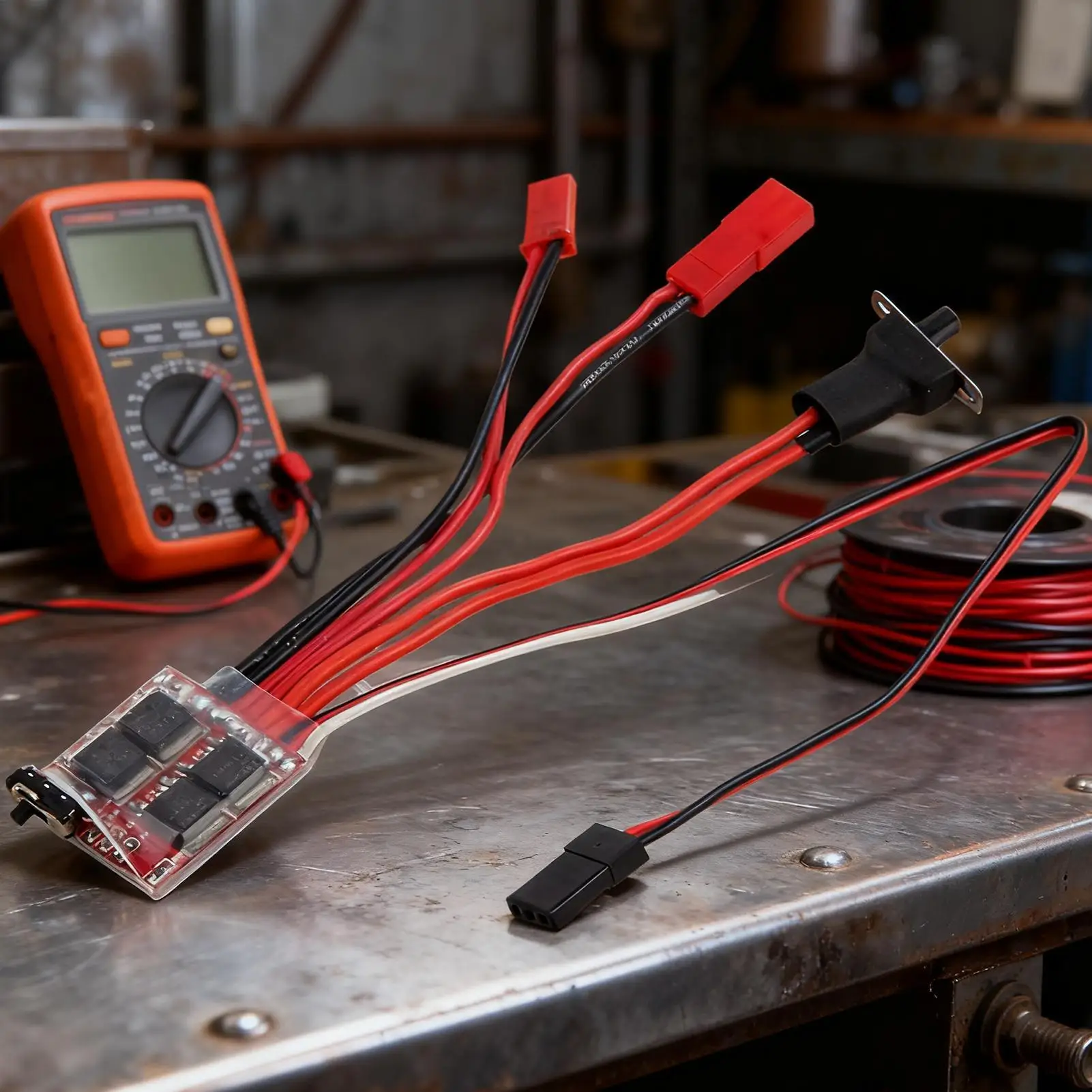 نحى ESC كفاءة عالية متعدد المستويات تعديل التيار نماذج RC ثنائي الاتجاه نحى ESC للمروحة قارب تحت الماء #4