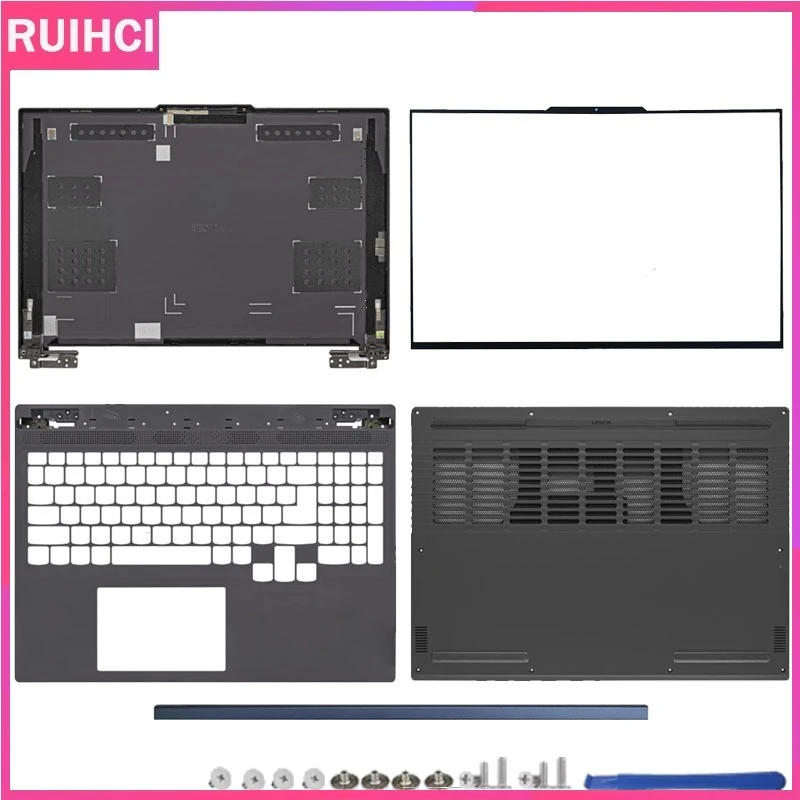 

For Lenovo Y7000P R7000P 16IRH8 APH8 2023 LCD Screen Back Top Cover Front Bezel Hinge Palmrest Bottom Case Cover Housing