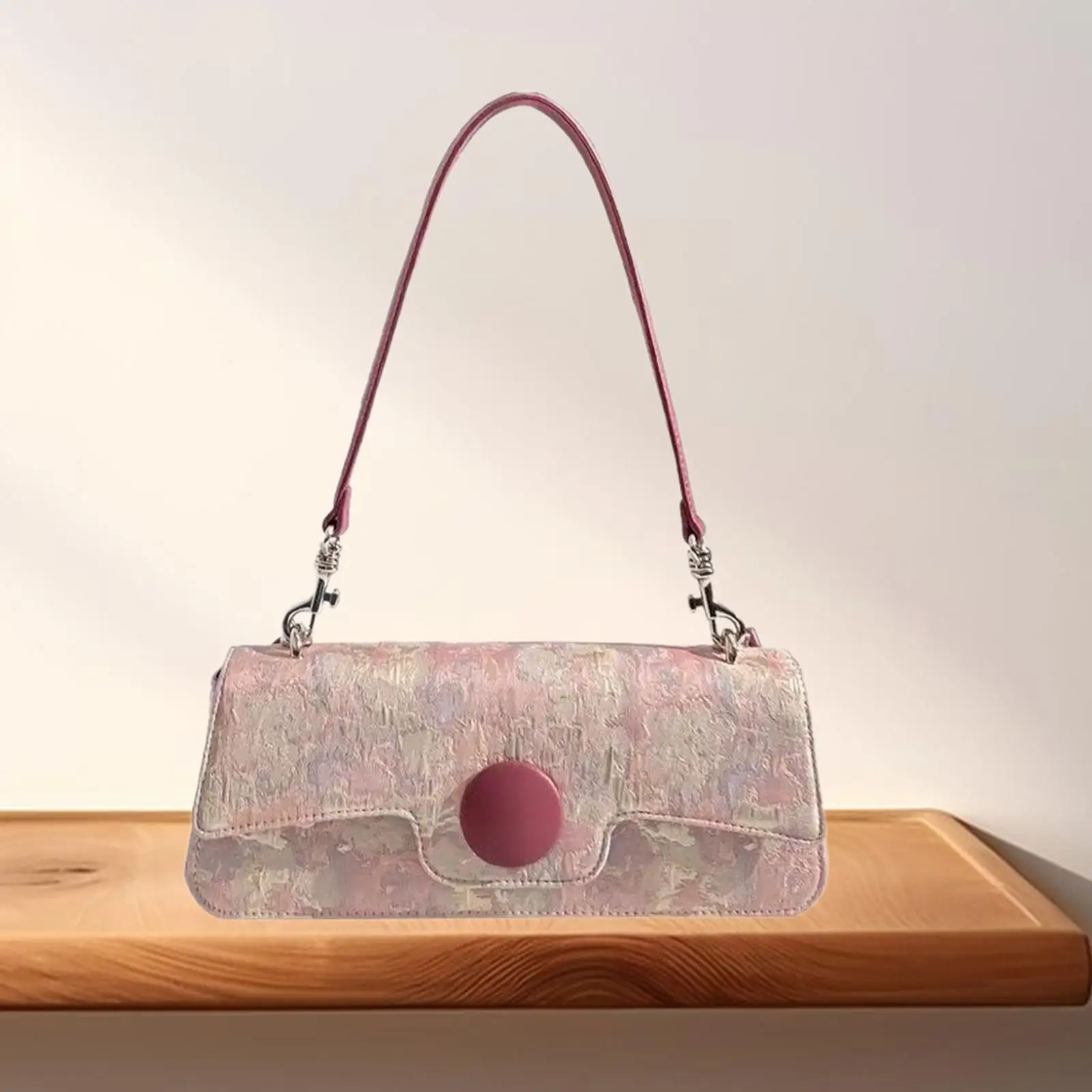 حقيبة كتف للنساء حقيبة ترفيهية محفظة كتف أنيقة للتسوق والتنقل #1