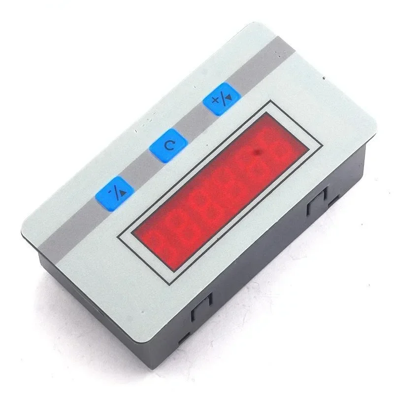 وحدة عداد رقمية LED صغيرة تيار مستمر/AC5V ~ 24 فولت مع واجهة إشارة NPN وPNP نطاق العد 1 ~ 9999999 مرة