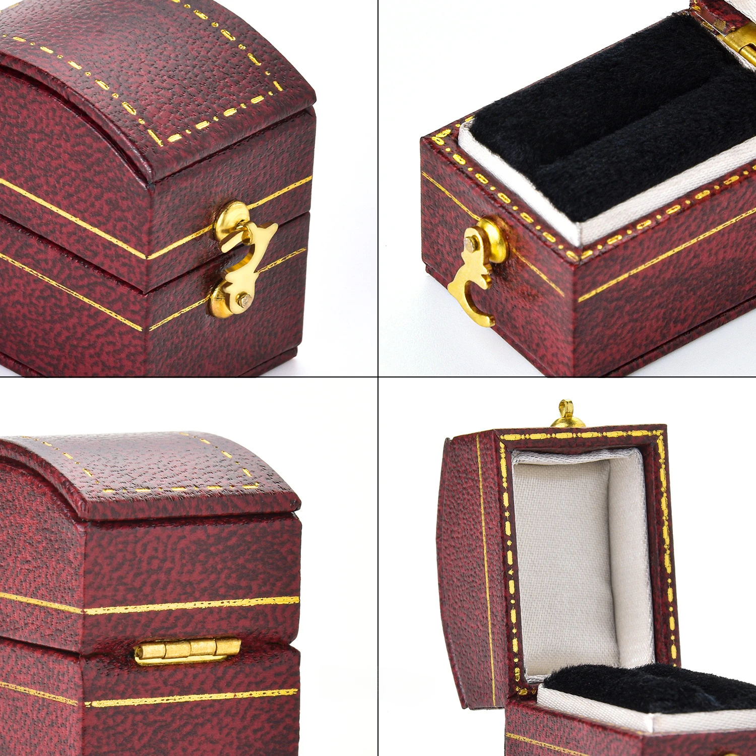 Vintage European Jewelry Box Mini Convenient Jewelry Box Ring Box Spot Organizador De Joyas image 4