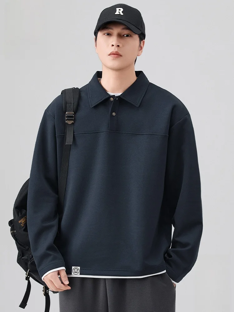 

PaulFrank American Retro Ne Sweatirt Men's Loose Casual Top Comfortable Cotton Polyester Blend Long Sve Autumn Wear