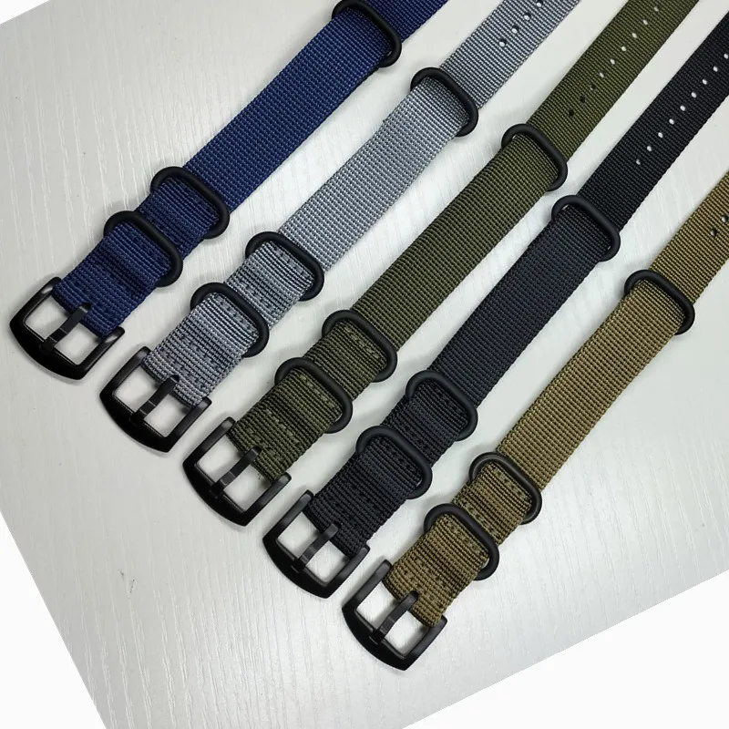 Wholesale high-end nylon watch strap fashion moving watch accessories 20.22