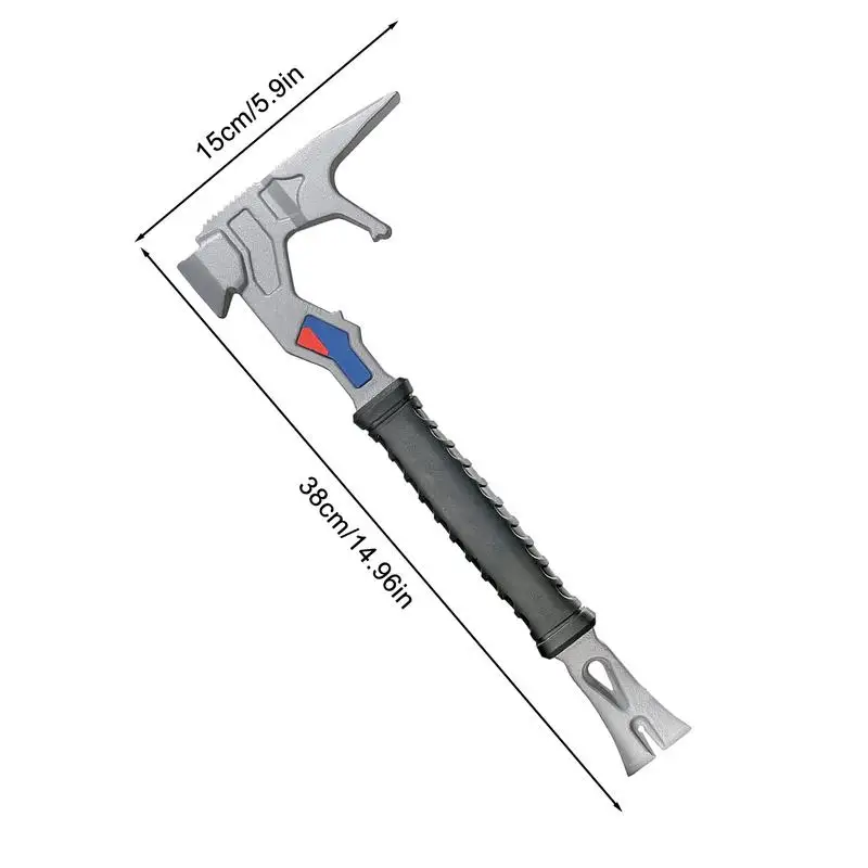 Multifunctional Hammer Demolition Steel Hammer Nail Puller Multi-Tool Woodworking Hammer To Enhance Chiselling Working Efficienc