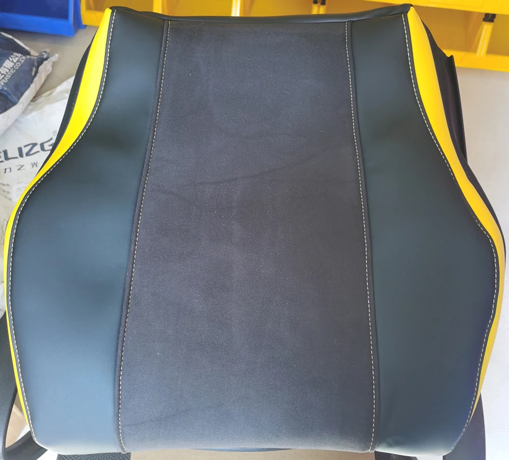 

For Volvo FH FM FE FL / DAF CF LF XF / ISRI 6860 6800 / KENWORTH / IVECO / KAB Yellow+Black+Leather Truck Seat Cover Special