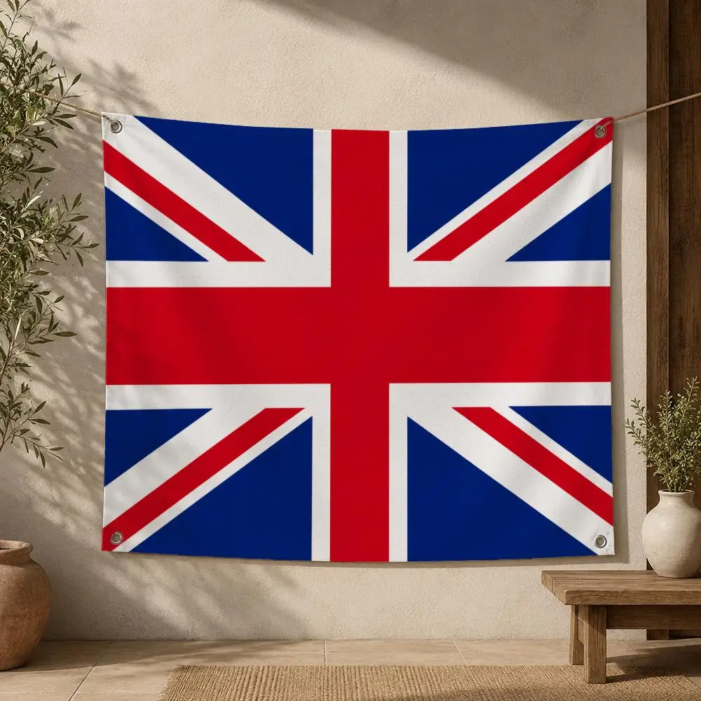 United Kingdom Flag  Flags Home Yard & Garden Decor Banner - Indoor Outdoor Wall Hanging Flag