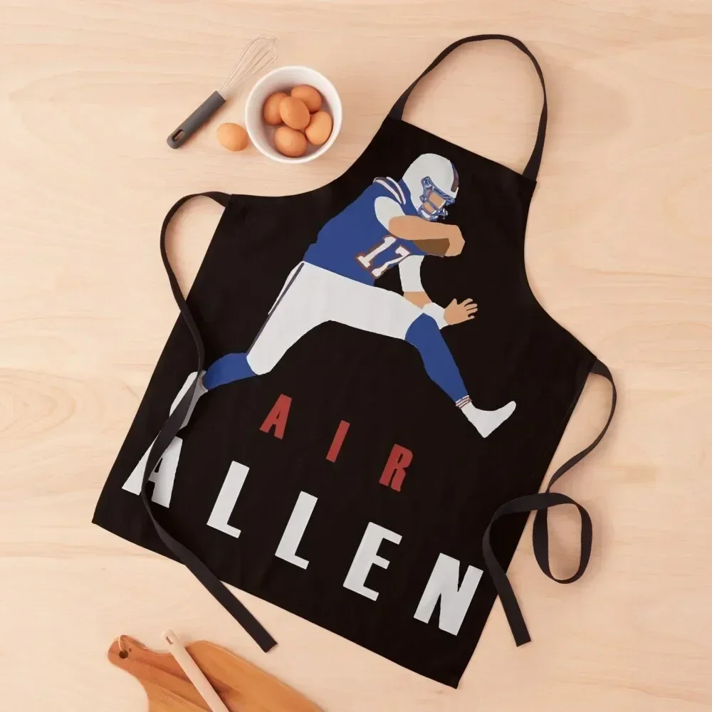 

Air Allen Josh Allen Fans Apron christmas kitchen cloths professional hairdresser restaurant accessories Apron
