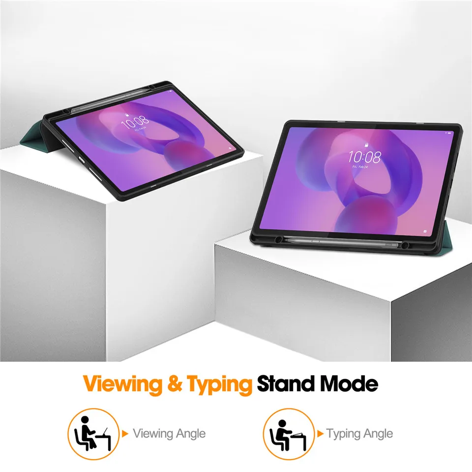 Lenovo Idea Tab Plus 12.1 2025 タブレットケース ペンシルホルダー