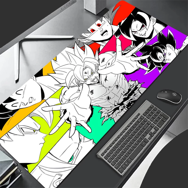 DBZ Mouse Pad D-Dragon Ball Large Gamer Keyboard Desk Mouse Mat Carpet Laptop xxl Rubber Tapis Souris Gaming Notbook PC Mousepad