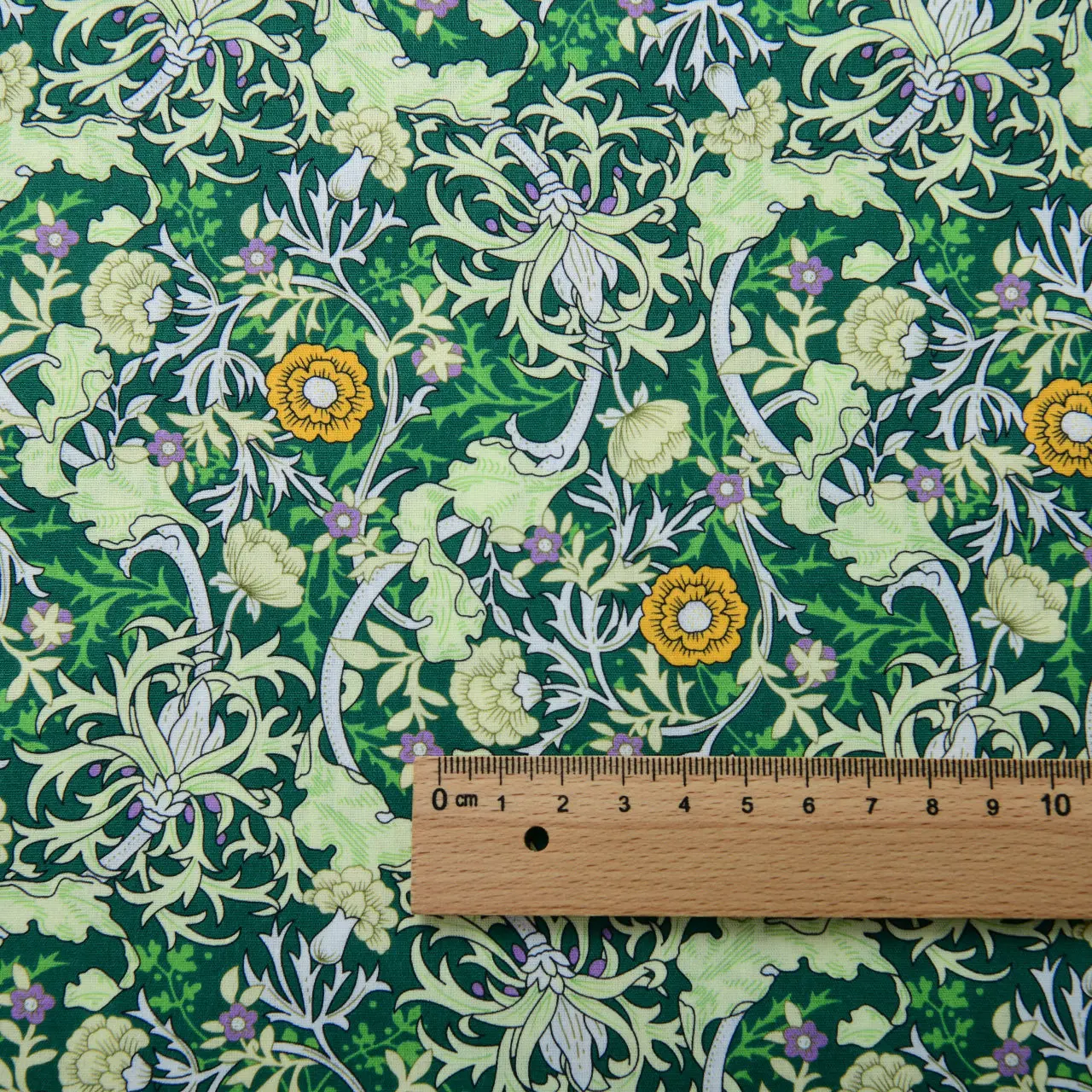 140x50cm 40s Vintage Baumwoll-Popeline Bedruckter Stoff Blumenmuster DIY Kleidermacher-Material Retro Nähstoff – Detail 8