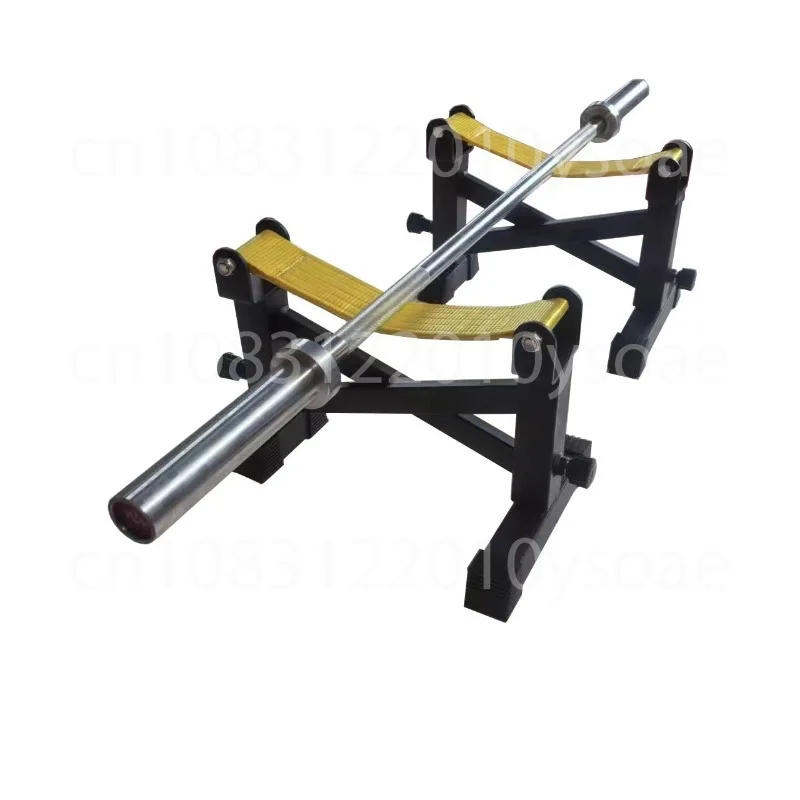 Gym Deadlift Cushion Rack Adjustable Placement Rack Weightlifting Deadlift Pad Barbell Rack Five-gear Adjustable