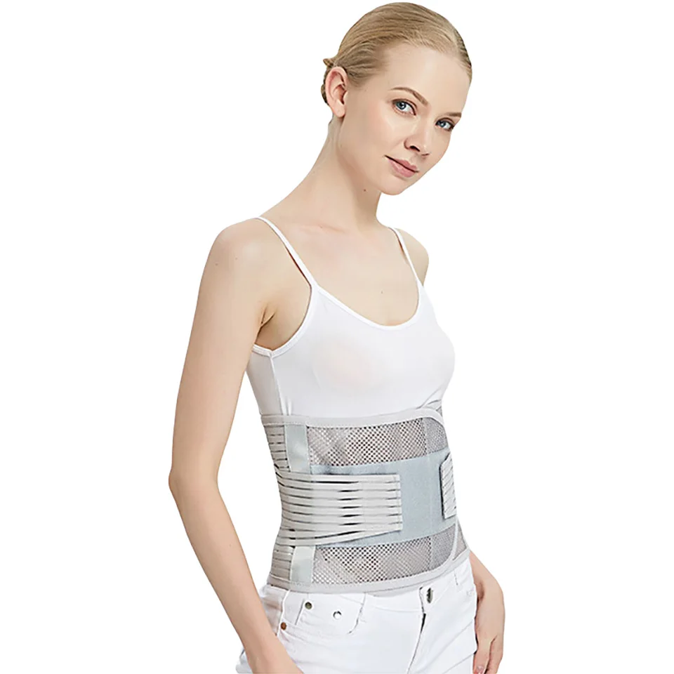 Lumbar Support Waist Belt Medical Back Brace Health Therapy Breathable Back Spine Support Corset for Disc Herniation Pain Relief