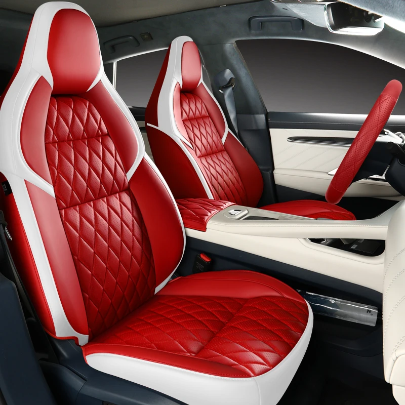 Car Seat Cover Leather Specific Customize for Zeekr 001 Full Covered with Front and Rear Full Set