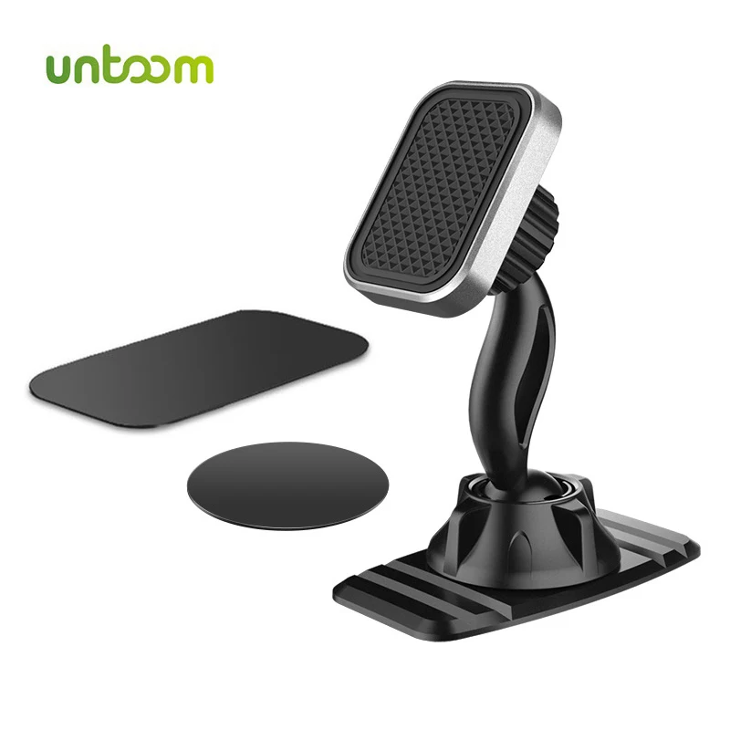 Untoom Magnetic Car Phone Holder Mobile Phone Holder in Car Magnet Car Mount Mobile Cell Phone Stand for iPhone Xiaomi Samsung