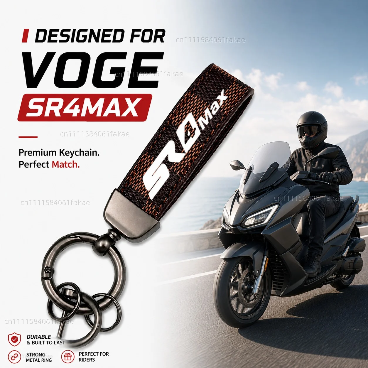 For VOGE SR4MAX SR4 MAX sr4max 2022 2023 2024 2025 Motorcycle Keychain Custom Logo Gift for Rider Men Women