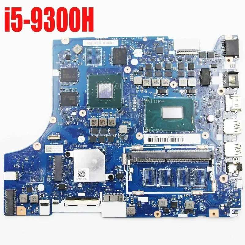 

Fully tested mainboard NM-C362, equipped with I5-9300H / I7-9750H and GTX1050 3G, compatible with L340-15IRH