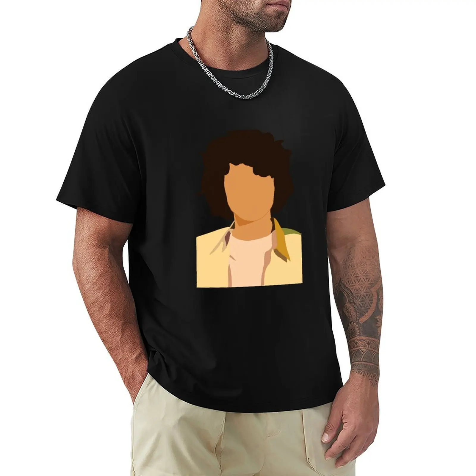 Finn Wolfhard T-Shirt cotton graphic tees oversizeds blacks men t shirts high quality