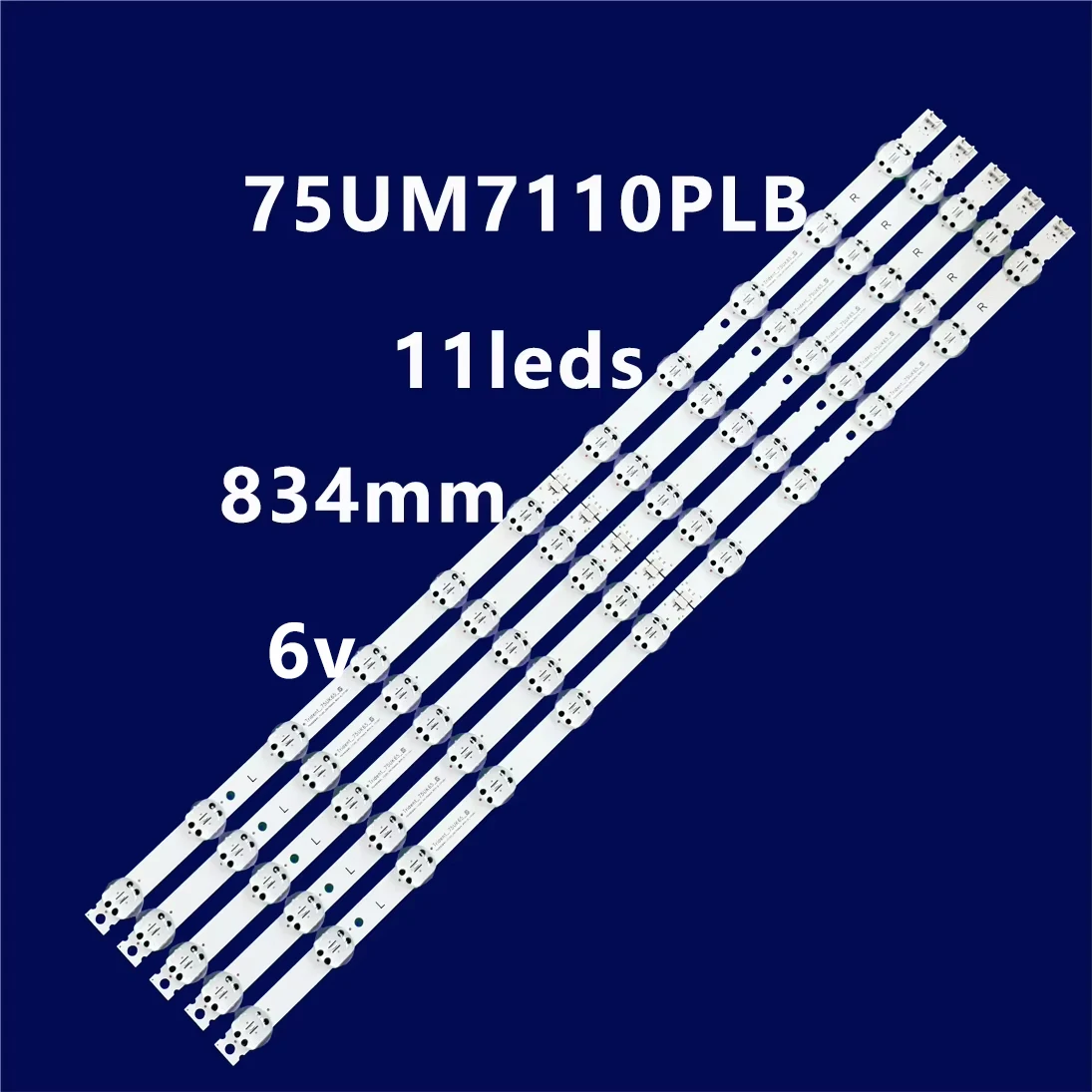 LED Backlight for 75UM7110PLB 75UM7110 75UK65 75UK62 75UM7570PUD 75UM6970PUB 75UN6950ZUD 75UM7570AUE 75uk6520psa 75um7600