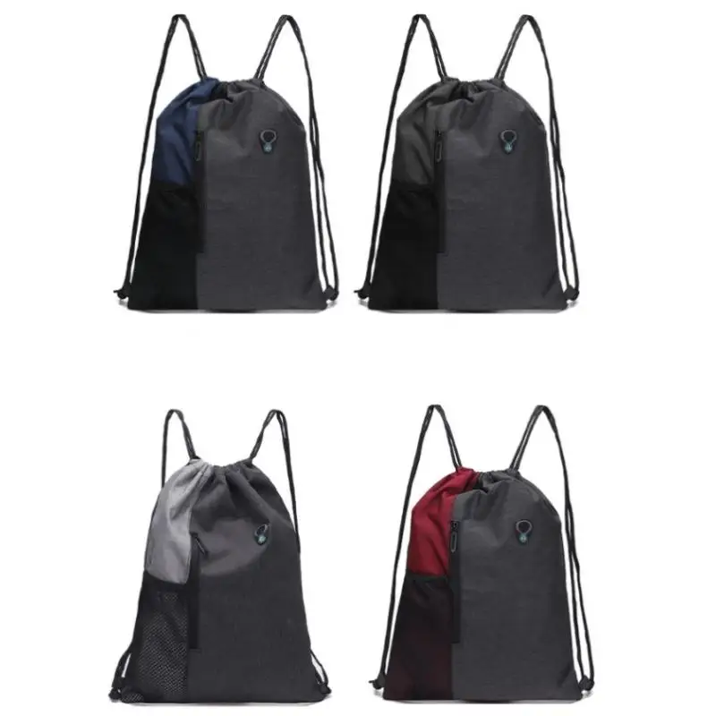 Running Fitness Sports Folding Backpack Large Capacity Bundle Drawstring Pocket Bag PortableHiking Camping Waterproof Backpack