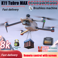 2024 new K11 Max Professional Drone 3-axis PTZ 8K HD Dual Cameras GPS Brushless Folding with Screen 5.8G FPV RC Quadcopter Toys