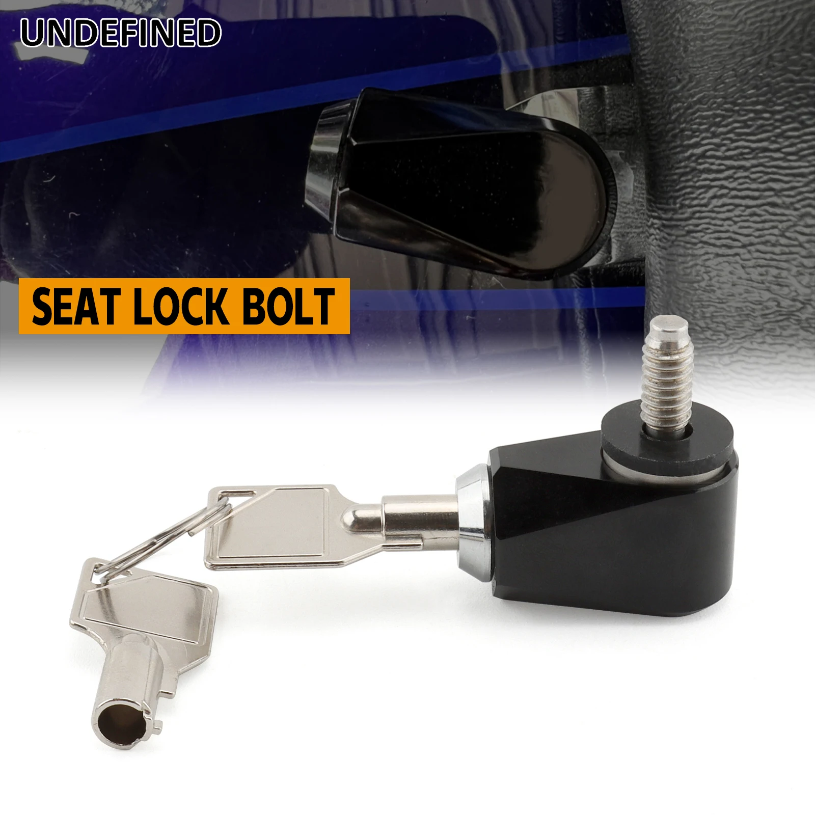 

Motorcycle Seat Lock Bolt Anti Theft For Harley Touring Road King Sportster 883 1200 Dyna Wide Glide Softail Fat Boy 1996-2024