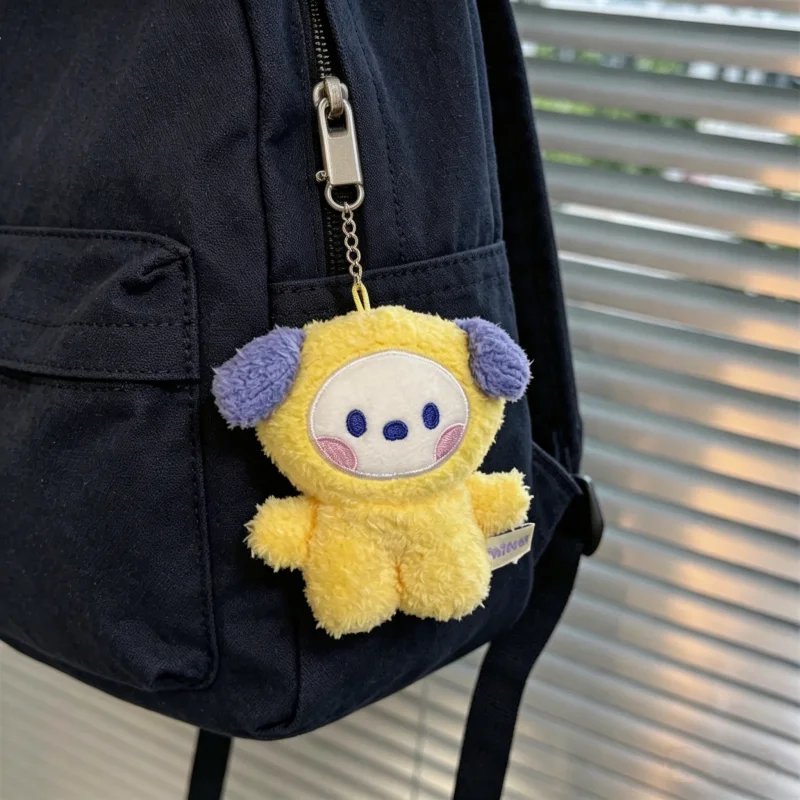 Плюшевая игрушка-брелок BT21 Чимми Кукки в стиле аниме и мультфильмов, креативная милая плюшевая кукла Y2K, подвеска для школьной сумки, аксессуар, подарок для друга