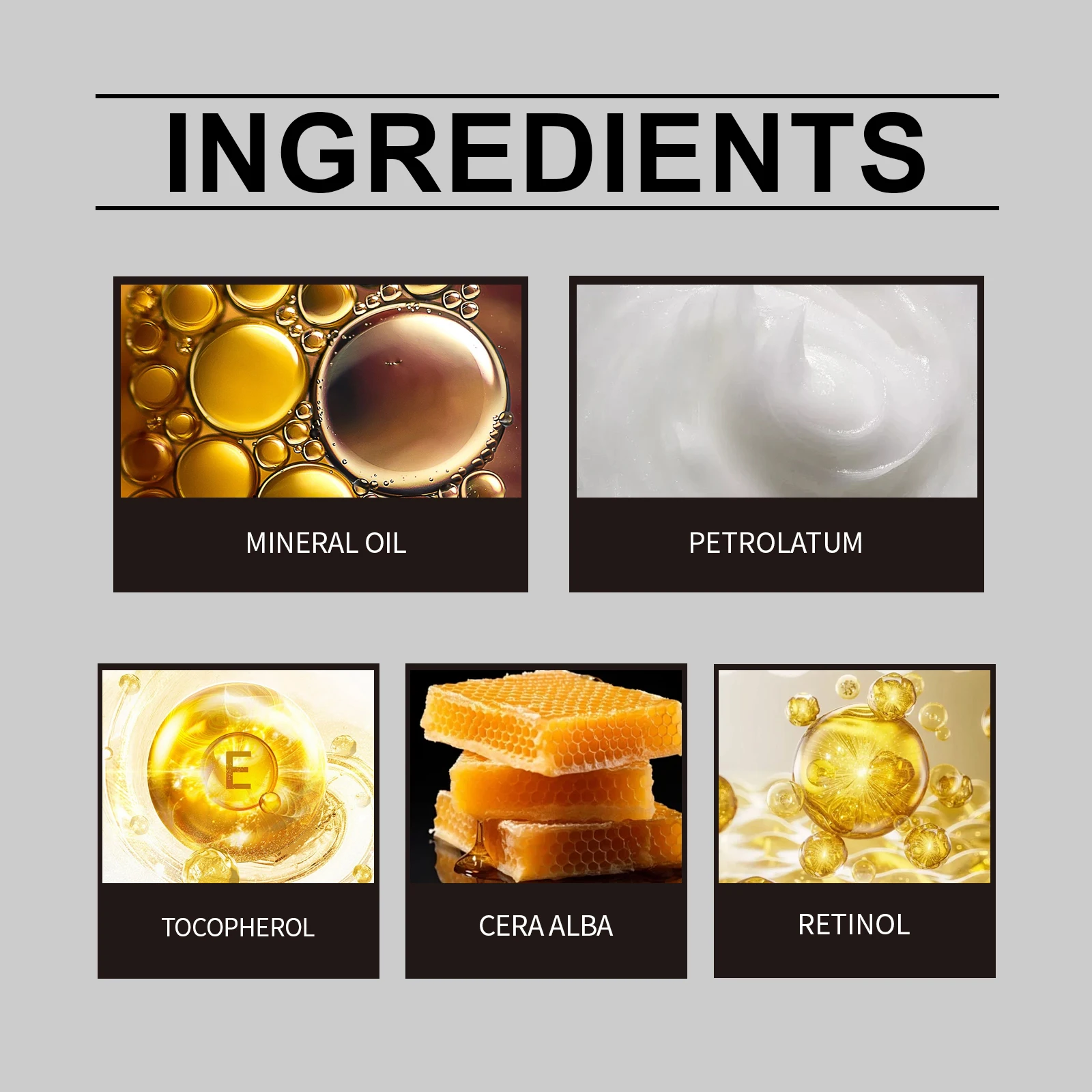 كريم عين HOYGI ريتينول لشد البشرة حول العينين وتحسين أكياس العين والخطوط الدقيقة الناعمة وتقليل الهالات السوداء وعصا بلسم مغذي #6