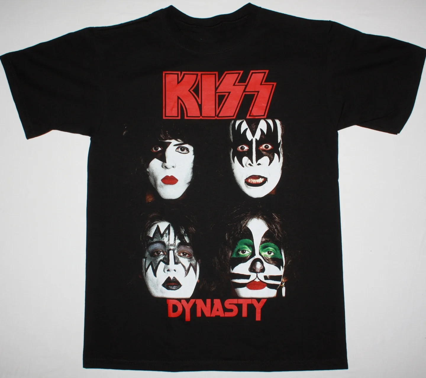 Kiss Dynasty band T shirt Vintage men Cotton All Sizes TA2296