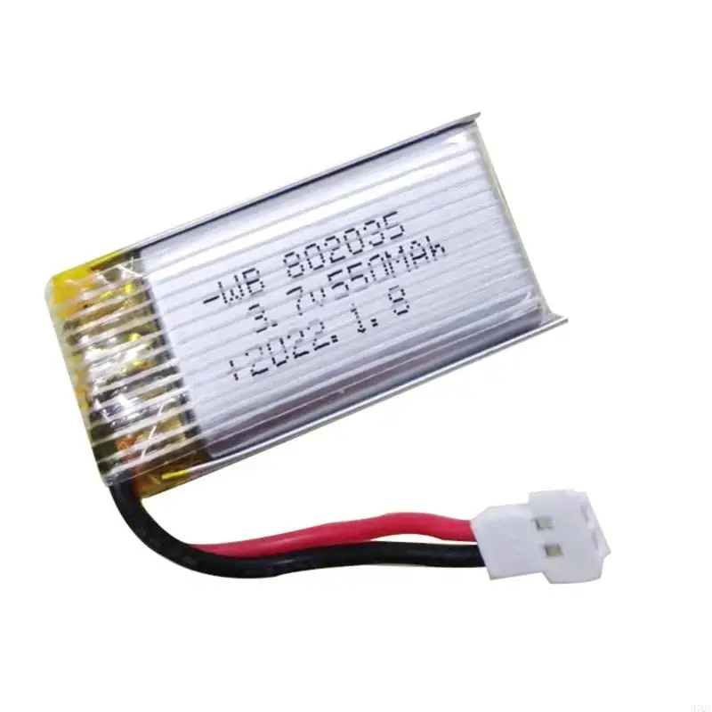 드론 원격 자동차 미니 항공기용 97QA 550mAh 802035 3.7V 배터리 팩 