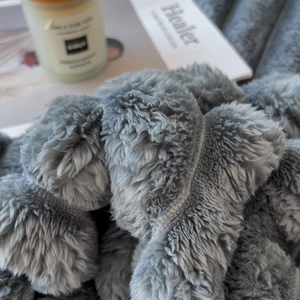 Cobertor multifuncional monocromático grosso e largo listrado, Cobertura de lençol, Cobertor Pet, Pode ser usado como cobertor de sesta 12 principais vendas haidasem bed sheet - №4