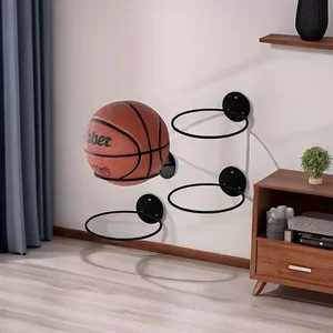 Wall Mounted Household Storage Rack, Basketball, Football, Volleyball, Iron 8 Top Sales Wall Mount for Balls - №2