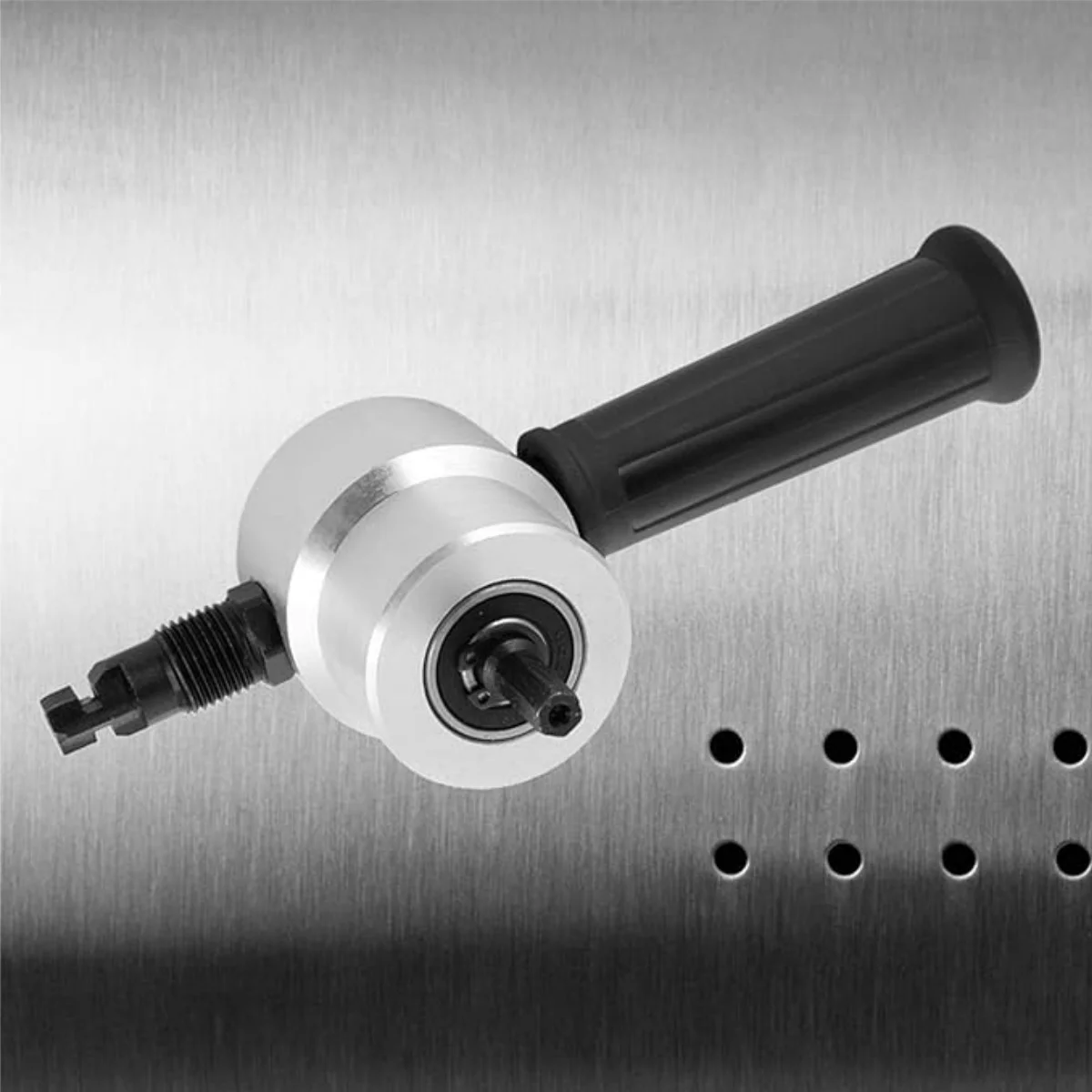 Electric Drill Attachment Modification Plate Punch Scissors Sheet Metal Nibbler Cutter Adjustable Power Drill Nibbler Cutting