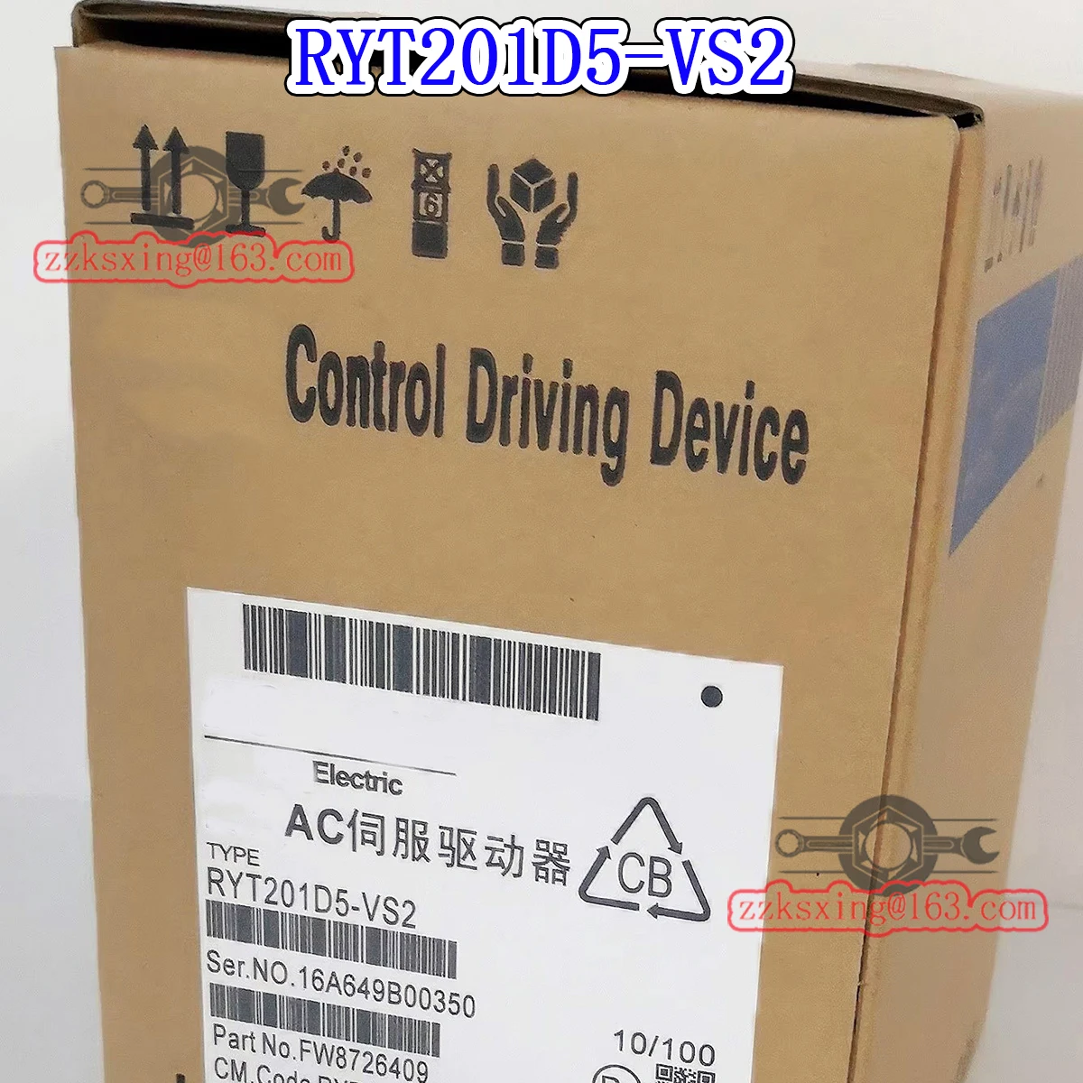 Brand New RYT201D5-VS2 Original In Box AC Servo Driver Fast Shipping