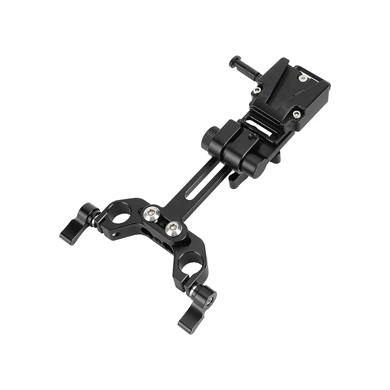 HDRIG หญิง V ล็อคอะแดปเตอร์ Rod Mount สําหรับ 15mm Rail ระบบปรับ 15 มม.LWS Rail Block สําหรับไหล่ Rig Kit