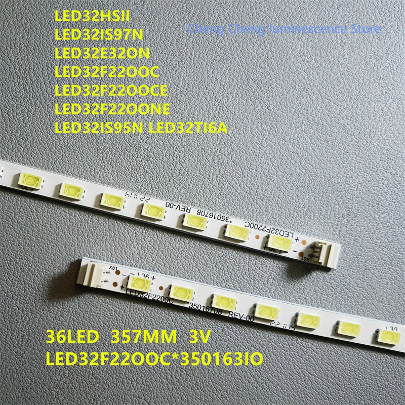 FOR repair LED32F2200CE LCD TV LED backlight Article lamp YP37020575 35016310 35016385 36LED 357MM