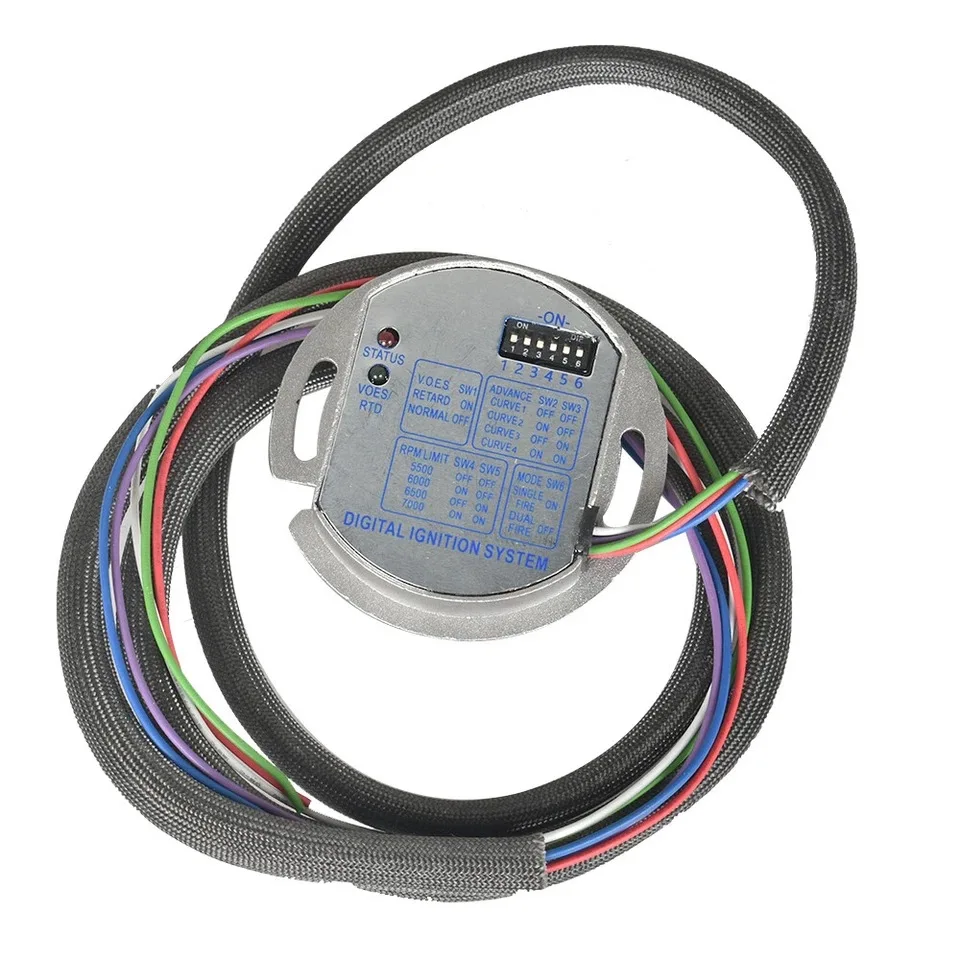 Image of Elektronisches Zündmodul Neu 53-644 53644 für Harley Davidson Hochleistungs-Einzelfunktion Motorradteile Motorzündungszubehör
