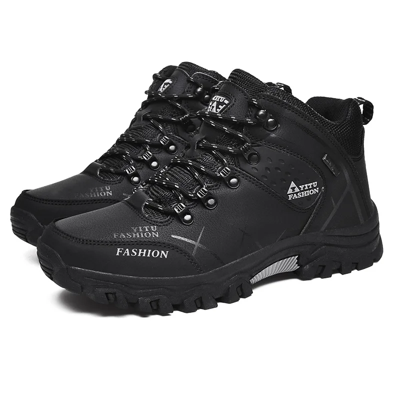 Large size outdoor hiking shoes sports and leisure rubber sole labor insurance shoes men